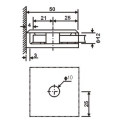 Stainless Steel Glass Clamp For Shower Door